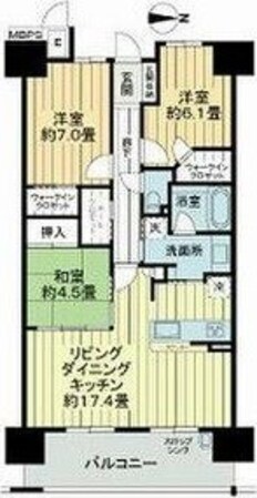 ミリカ・ヒルズ　1街区の物件間取画像